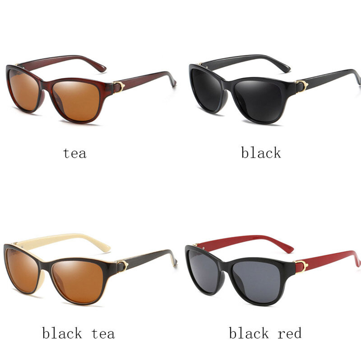 Lunettes de soleil pour femmes, classiques, à la mode, polarisées, pour activités de plein air, sport, conduite, pêche, course