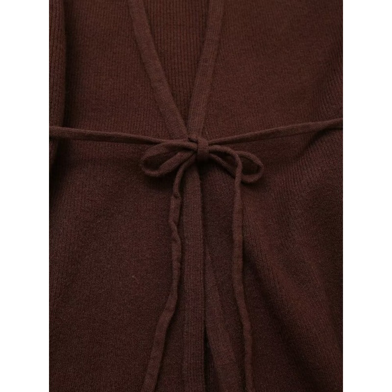 Ensemble deux pièces pour femme, décontracté, élégant, pantalon en tricot, tenues de vacances, manches longues, ensemble de tenue Y2k, automne