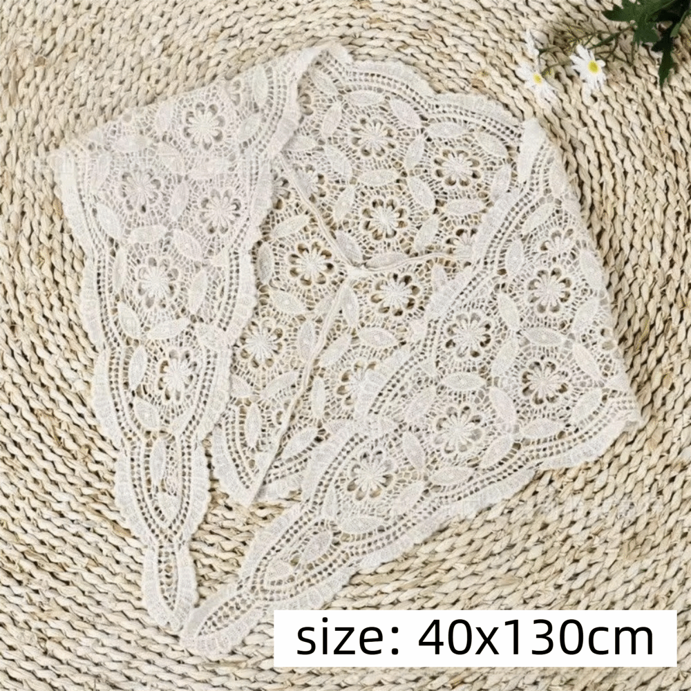Foulard tricoté ajouré beige tendance, accessoires pour cheveux, foulard triangulaire, bandeaux pour femmes