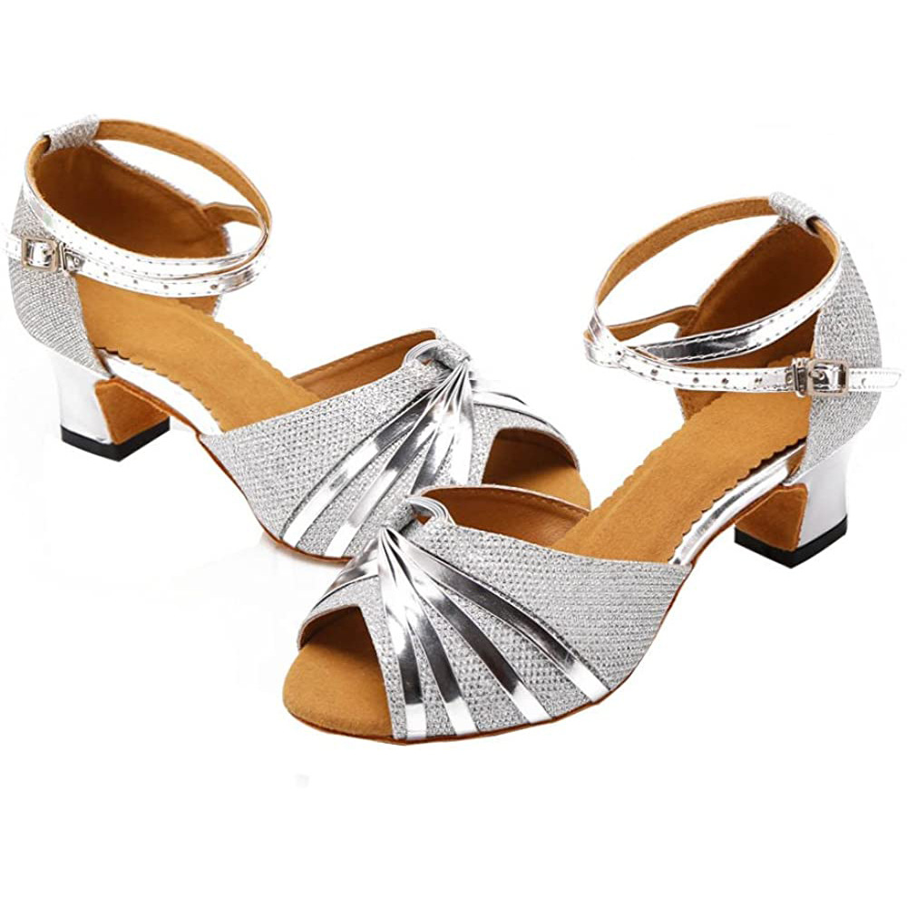Chaussures de danse latine noires à talons hauts, sandales de jazz, pour tango, danse de salon intérieure, fête estivale, pour femmes, entraînement, danse moderne 2026