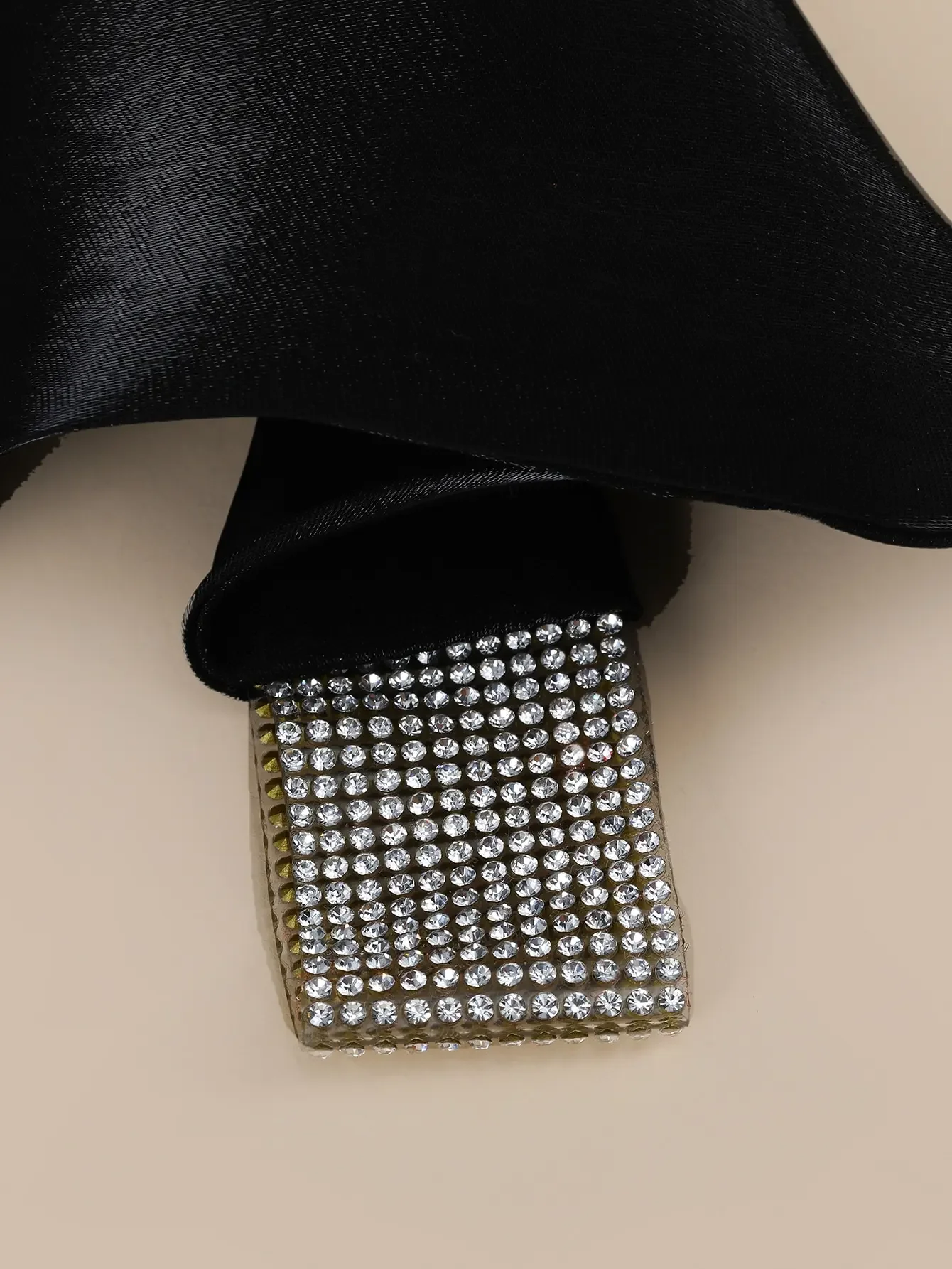 Écharpe décorative en strass, 1 pièce, idéale pour sortir et habiller votre look, Bandana élégant, bandeau pour cheveux, bandeau
