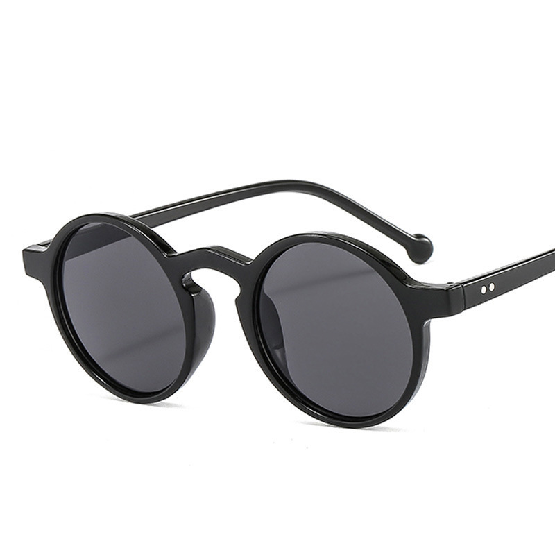 Lunettes de soleil de forme ronde pour femmes et hommes, protection ChimUV400, lunettes de soleil d'extérieur, anti-absorbe ouissement, mode