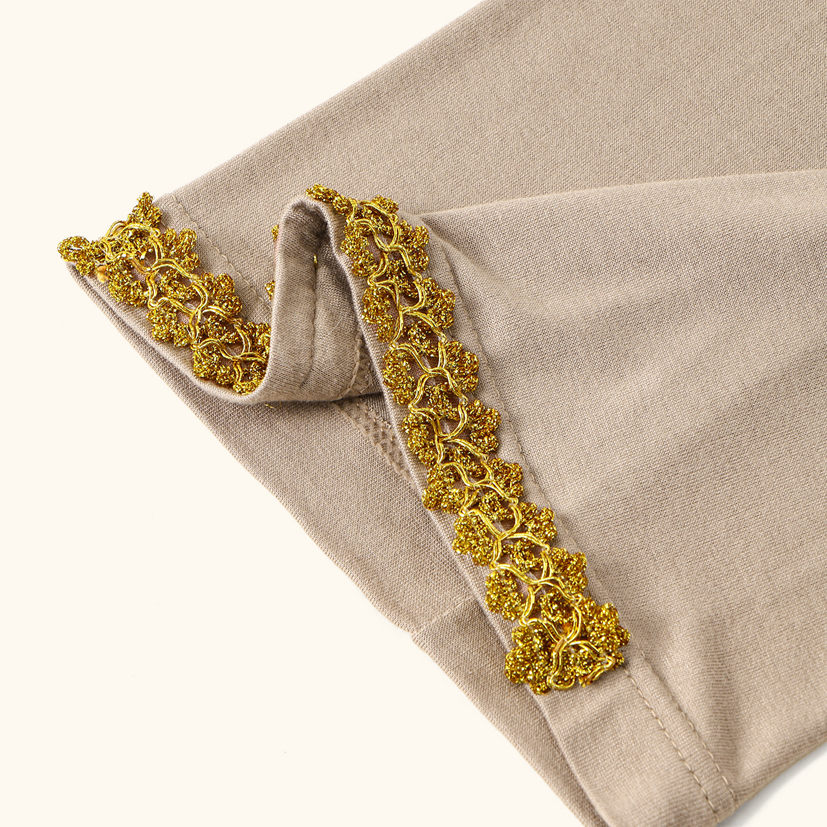 Maillot brodé de fleurs dorées, Hijabs pour femmes musulmanes, casquette intérieure en Modal, Tube de Turban, Bonnet doux et extensible, chapeau Mujer