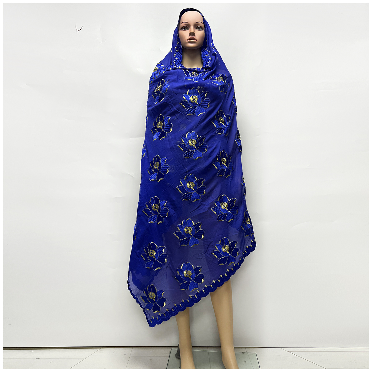 Écharpe Hijab pour Femme Africaine, Tissu 100% Coton, Rayonne, Fil de Coton, Littérature, Dubaï, Excellent Style, Musulman, Haute Qualité
