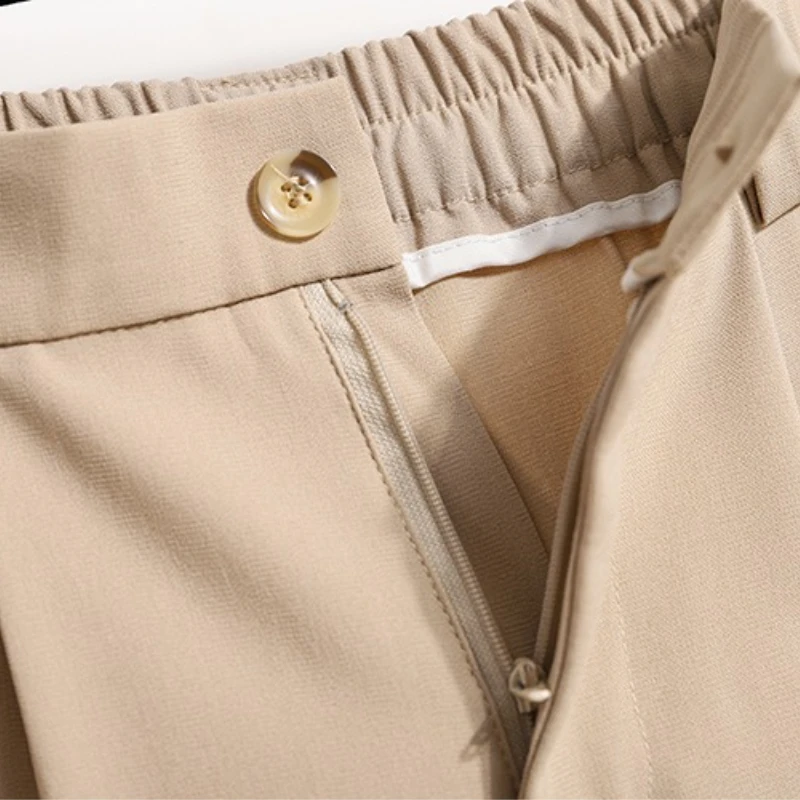 Pantalon grande taille pour femmes, taille haute, droit, costume, Style coréen, décontracté, surdimensionné, nouvel arrivage 2026