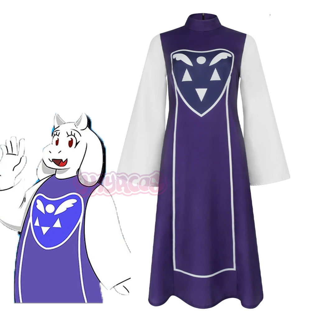 Jeu Undertale TToriel Cosplay Costume Torieli uniforme robe pour femme ensemble complet Halloween Carvinal tenues Cosplay Costume robe