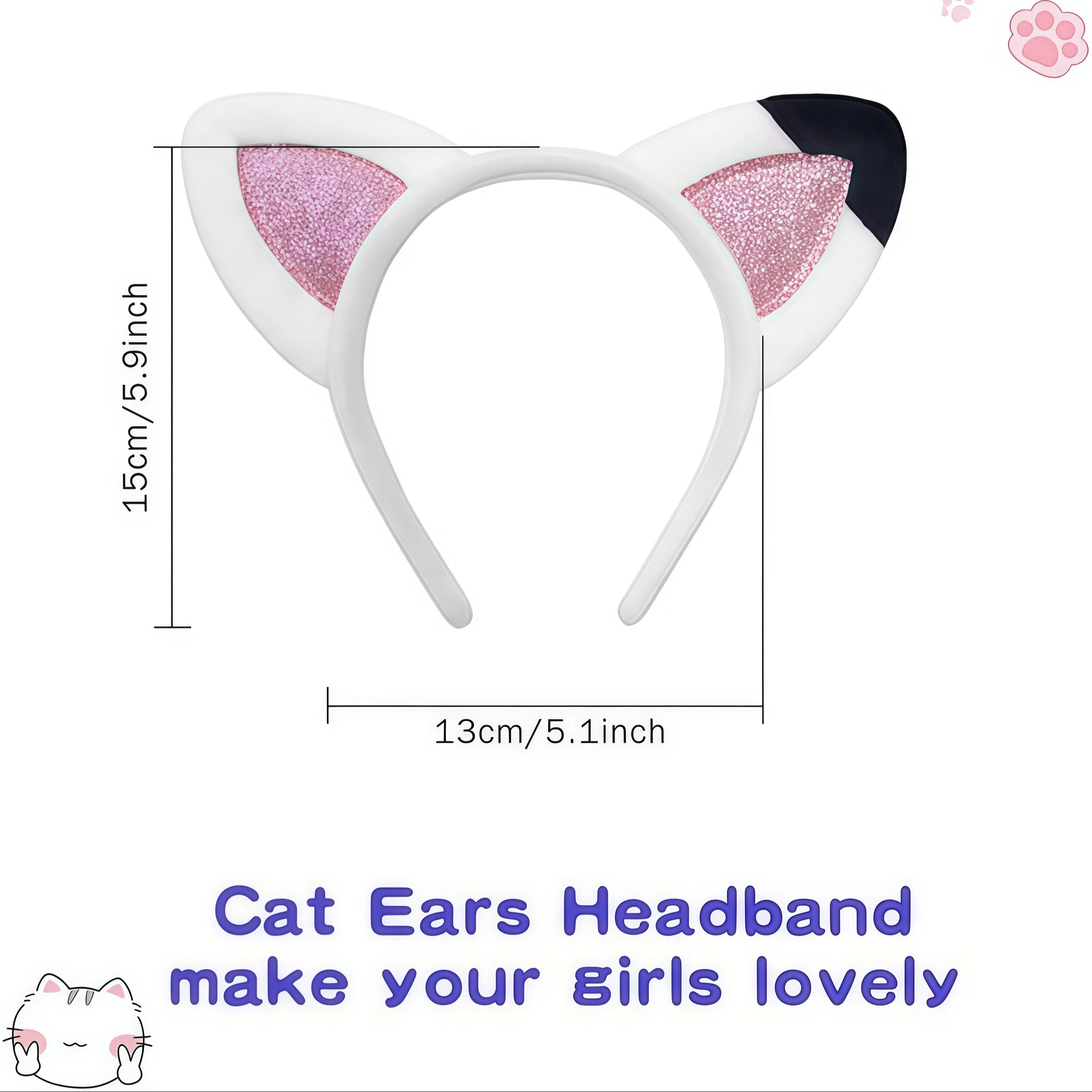 Robe de princesse pour enfants filles, tenue de cosplay avec motif de chats de dessin animé, manches bouffantes, nœud en tulle, pour carnaval, Halloween, fête d'anniversaire