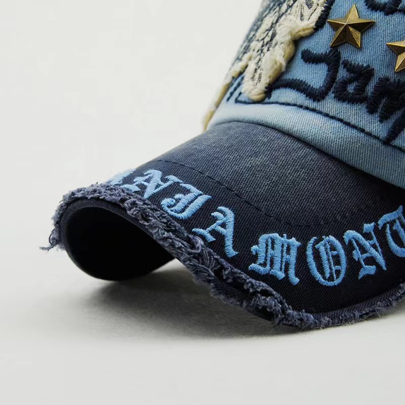 Hommes femmes casquette de Baseball mode marque de luxe chapeau mâle femme saule Spike décontracté lettre sport-casquette réglable coton messieurs