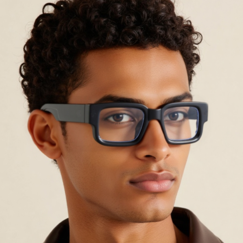 Lunettes tendance à monture carrée épaisse pour hommes, montures de lunettes rectangulaires épaisses sur mesure pour femmes, lentes opticos para mujer