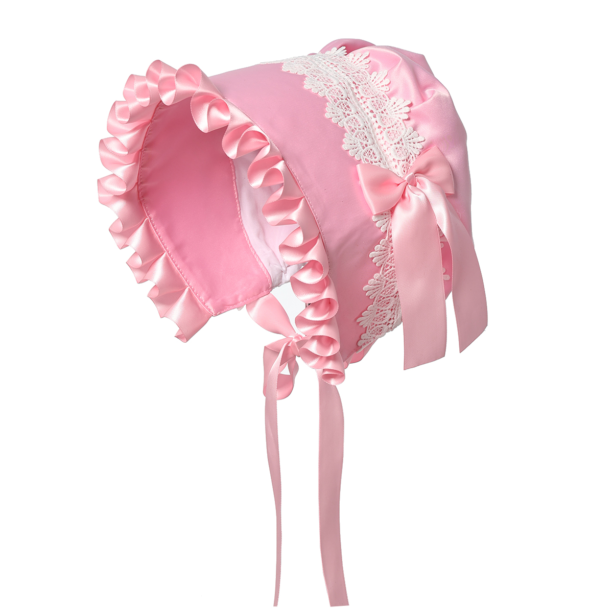 Bonnet victorien pour femmes, chapeaux Vintage de Style français, chapeau de Cosplay de demoiselle d'honneur Lolita