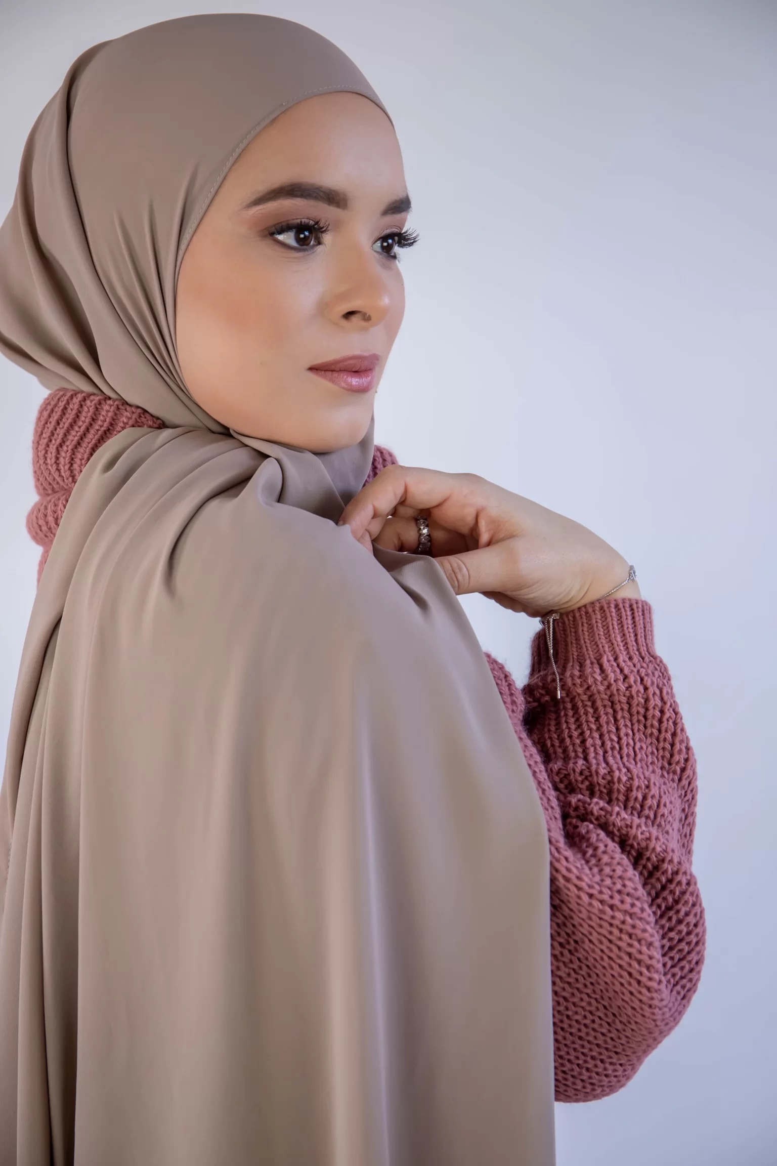 Hijab en mousseline de soie musulman pour femmes, foulard long uni, couvre-chef pour femmes, hijabs, écharpes, voile musulman pour femmes, hijabs en mousseline de soie