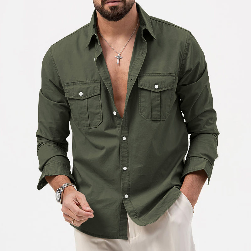 Chemise à manches longues pour hommes, vêtements de Fitness rétro Tiki de couleur unie, chemise d'automne de Jogging et de Fitness de rue Harajuku de haute qualité