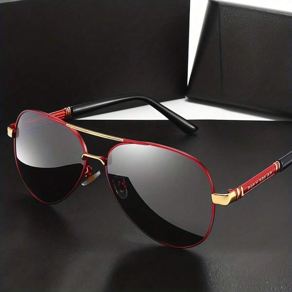 Lunettes de soleil pour hommes, vision de jour et de nuit, conduite, pêche, anti-UV, lunettes de soleil tendance pour hommes, protection solaire authentique