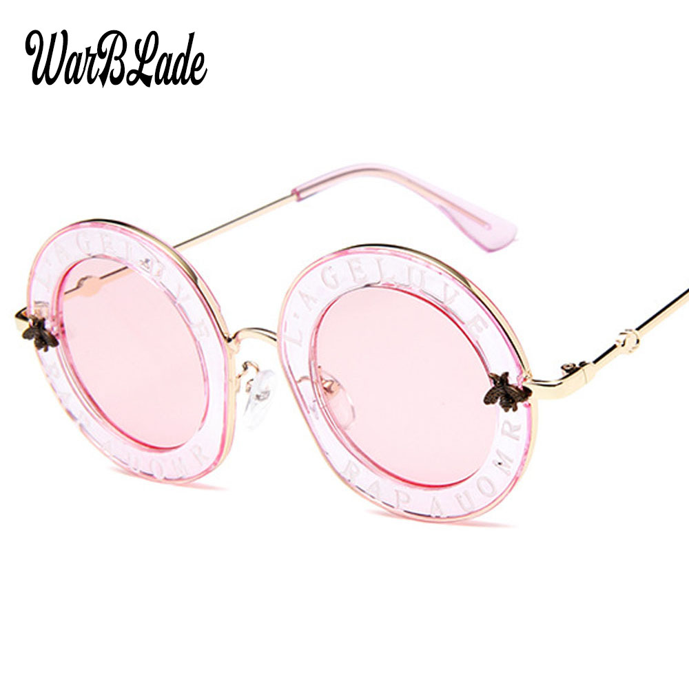 Lunettes de soleil rondes rétro noires pour hommes et femmes, lettres anglaises, petite équation, marque de créateur, mode masculine et féminine, 2020