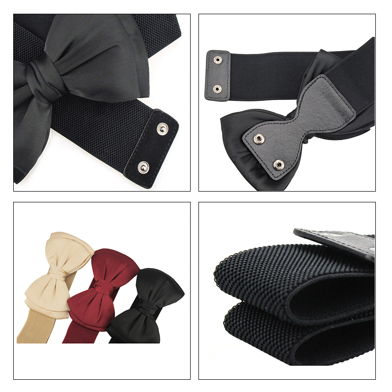 Élastique Bowknot Robes De Mariée Ceintures pour Femme Designer Ceintures Femmes Haute QualityMarriage Accessoires Partie Robe Ceintures