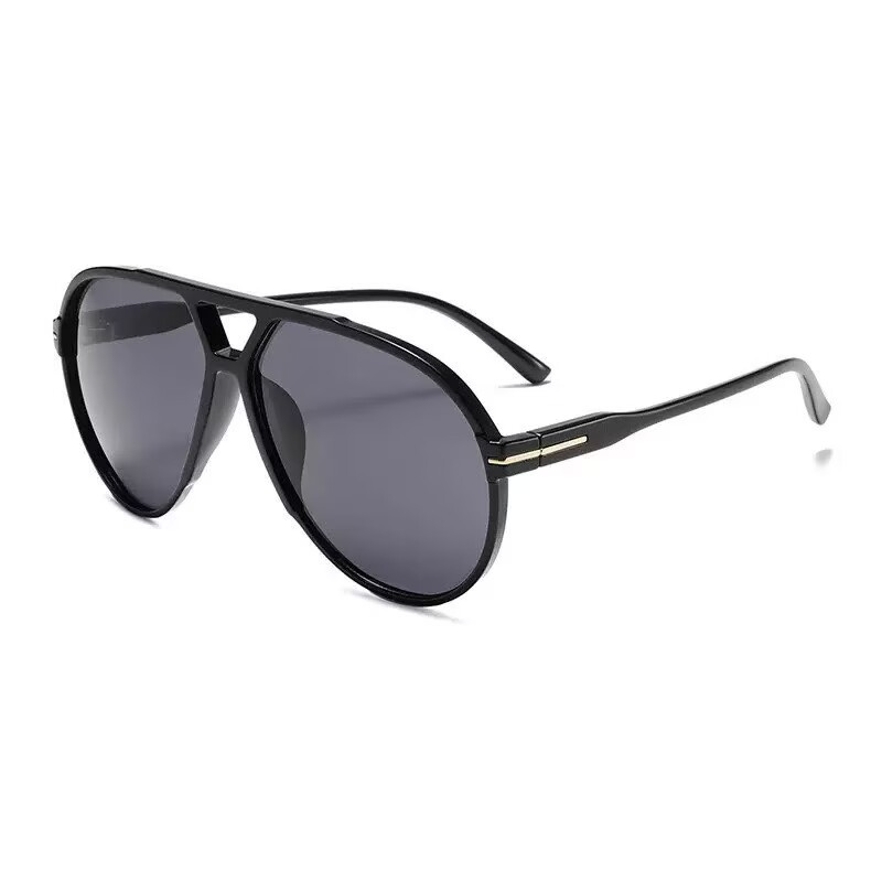 Lunettes de soleil surdimensionnées de marque de luxe pour femmes et hommes, légères, UV400, tendance, pour la conduite, style rétro cool, lunettes de pilote