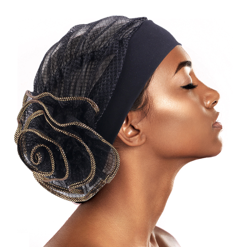 Turban Kendny à fleurs pour femmes musulmanes, chapeau pour perte de cheveux, chimio, bandanas, bonnet intérieur, bonnet pour cancer Ninja, bonnet rond, casquettes, nouveau