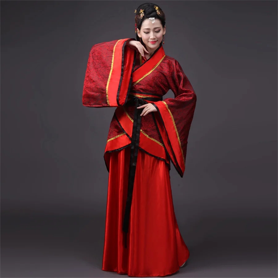 Robe asiatique traditionnelle hanfu pour femmes, costume de cosplay chinois Tang, vêtements de performance, améliore han fu, hanbok moderne, offre spéciale