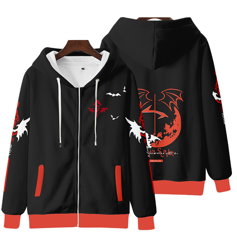 Manteau japonais Anime Touhou projet impression 3D femmes hommes sweats à capuche Cirno Remilia Scarlet Flandre Scarlet Cosplay sweat à capuche