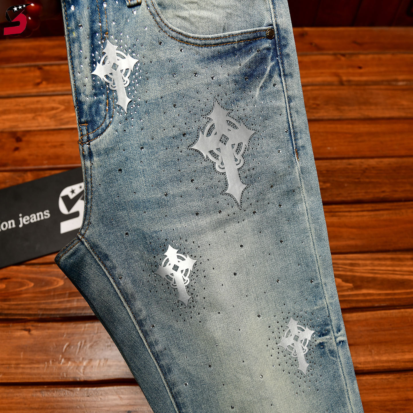 Jeans pour hommes, été, coton extensible haut de gamme, coupe slim, pantalon skinny, délavé, décontracté, tendance, denim, pantalon polyvalent