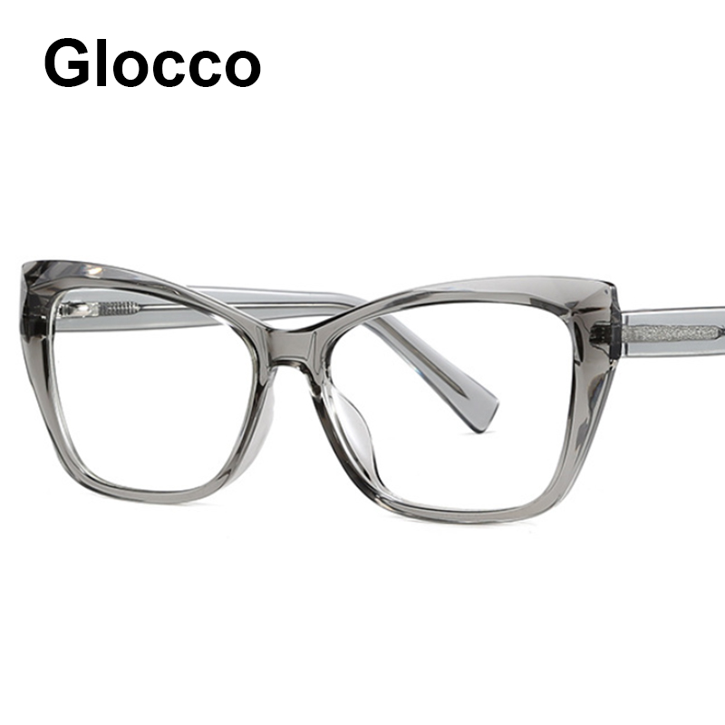 Lunettes de lecture optiques claires pour Vision + 1 + 1.5 + 1.75 + 2 lunettes grises à la mode Anti lumière bleue lunettes œil de chat Sexy pour femmes