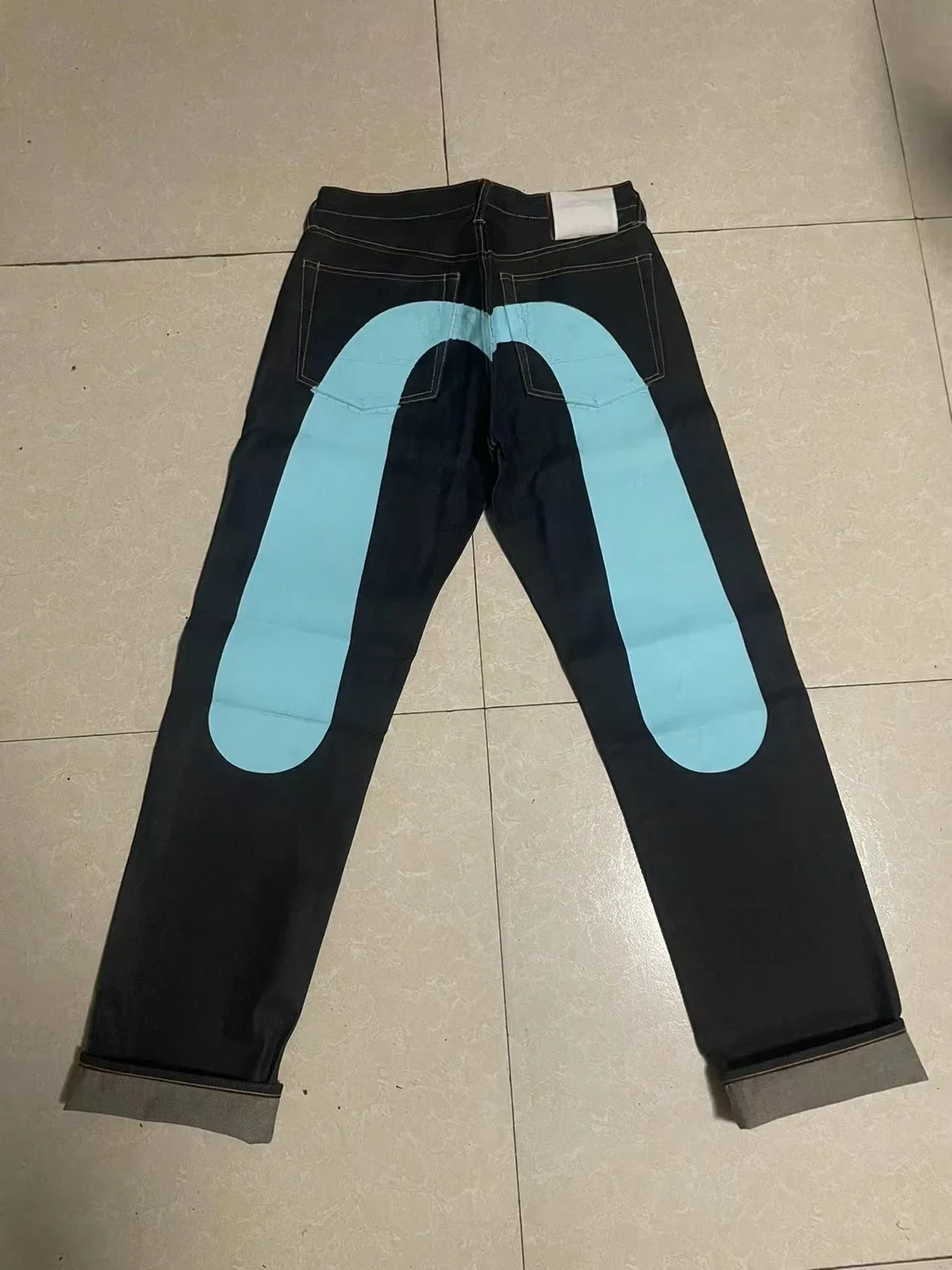 Jean gothique Y2K rétro pour femmes, Streetwear noir Cargo Punk Vintage Kpop imprimé jambes larges, pantalon en Denim, automne