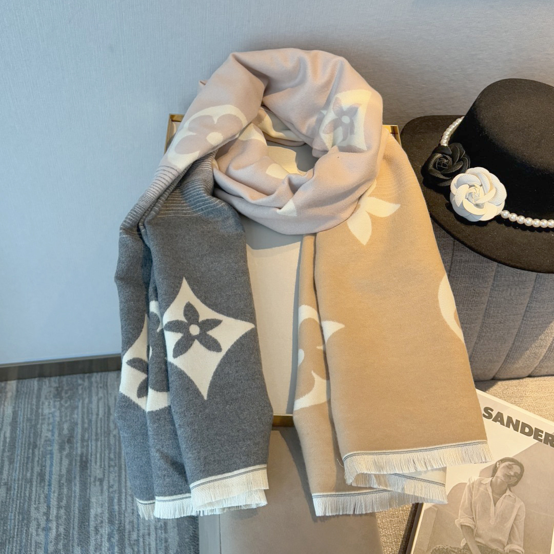Écharpe en cachemire pour femmes, nouveau Design Jacquard élégant, doux et chaud, châle à franges, couverture coupe-vent, automne hiver 2026