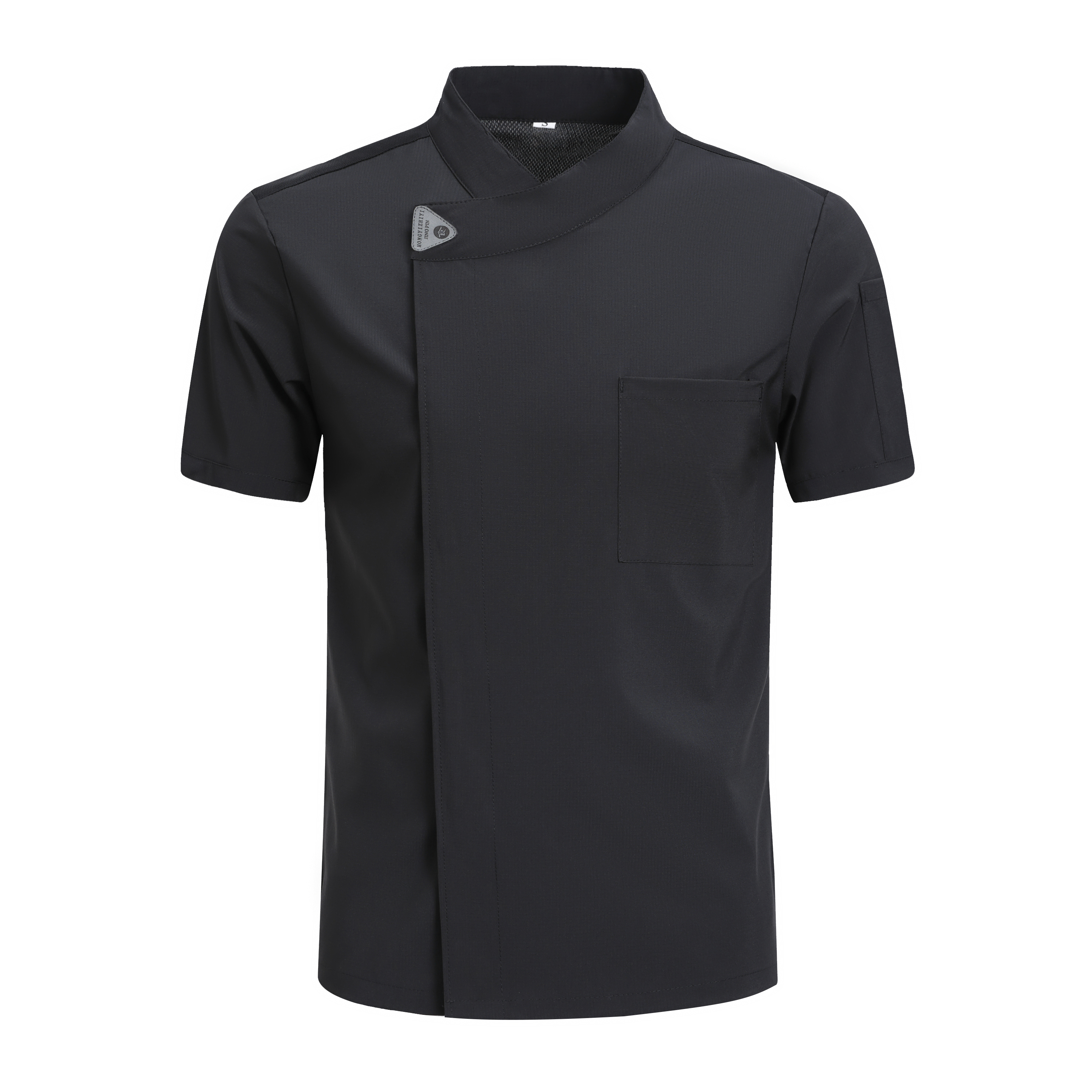 Vestes de Chef Homme, Vêtements de Cuisine, Uniformes de Chef de Restaurant, Uniformes de Chef à Manches Courtes, Tenues de Serveur Femme, Costumes d'Hôtel