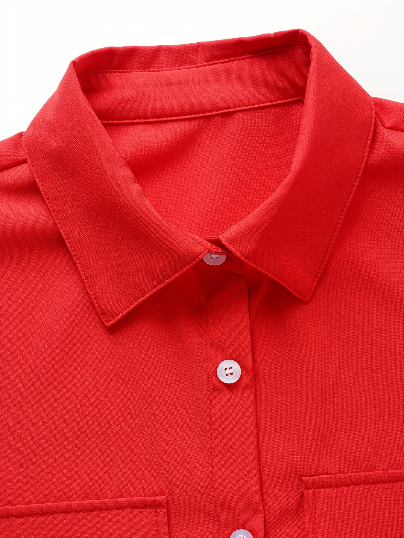 Chemise femme manches longues, en coton