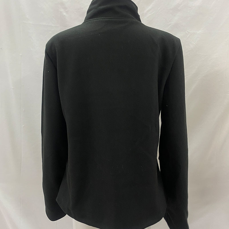 Manteau en laine pour femme, col montant, simple boutonnage, coupe ample, manches longues, style mode, pour le bureau et la rue, collection automne-hiver