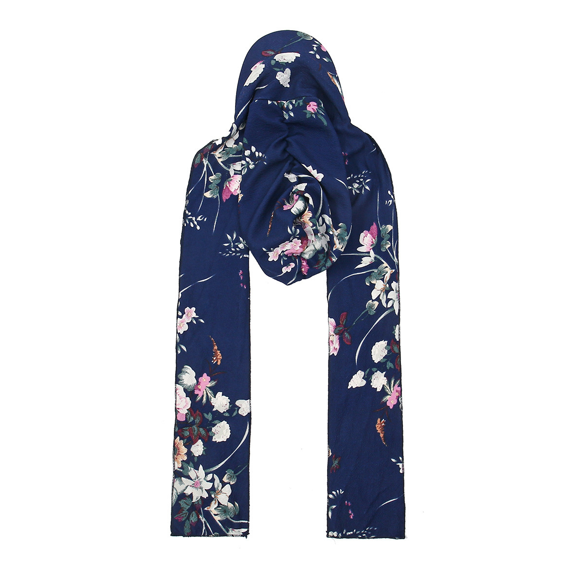 Mode impression femmes Hijab casquettes envelopper cheveux avec bord Turban Bonnet respirant confortable dames foulard chapeau cacher les cheveux