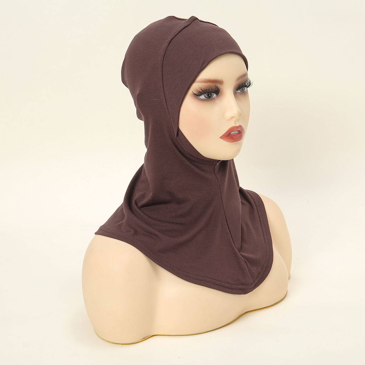 Casquette intérieure musulmane Hijab pour femmes, sous-écharpe solide, Turban, chapeau islamique musulman, prêt à porter, couvre-chef