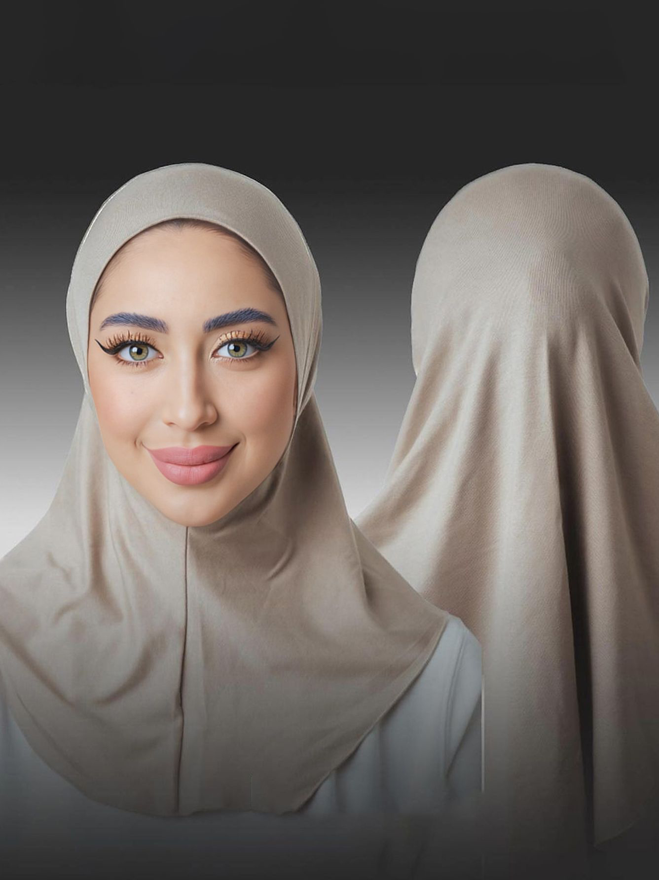 Sous-écharpe islamique à couverture complète, Turban extensible, Bonnet Hijab prêt à porter, fermeture à pression, Hijab instantané pour femmes musulmanes