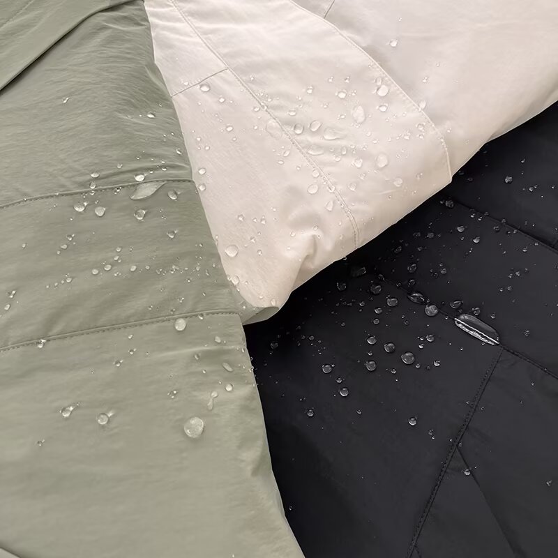Veste imperméable pour femme 2026, style décontracté, à capuche et col montant, pour le printemps, streetwear