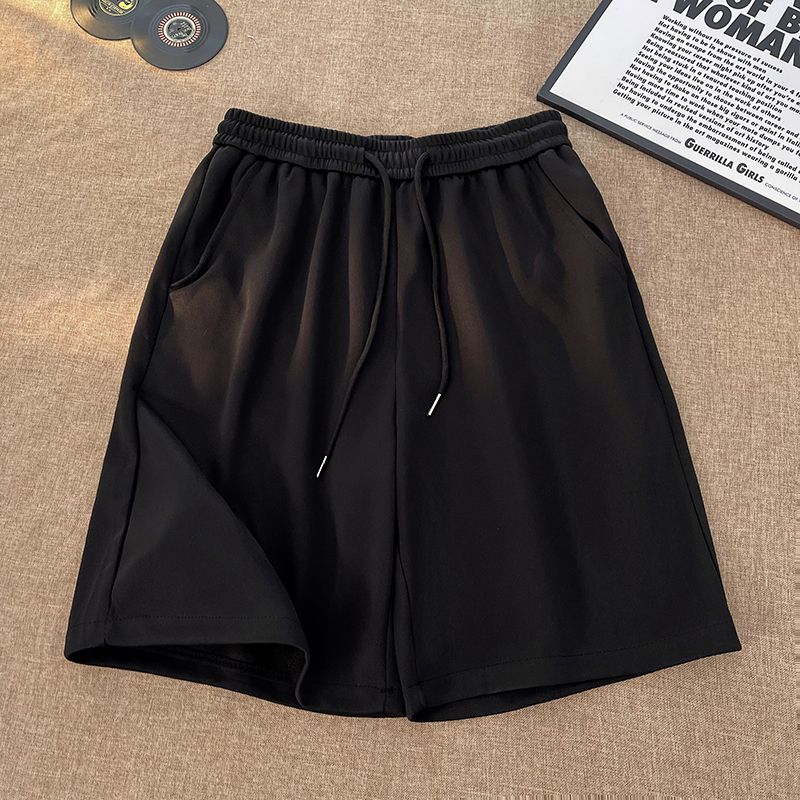 2025 Shorts de sport de couleur unie pour hommes et femmes, amples, de plage, décontractés, nouvelle collection d'été, Streetwear pour hommes et femmes