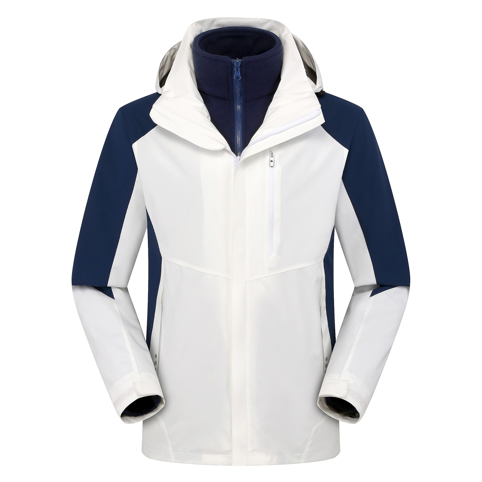 Nouveau manteau d'hiver d'extérieur, garde au chaud, veste 3 en 1 de loisirs, confortable, polyvalente, veste à capuche d'extérieur pour couple, veste coupe-vent, vêtements
