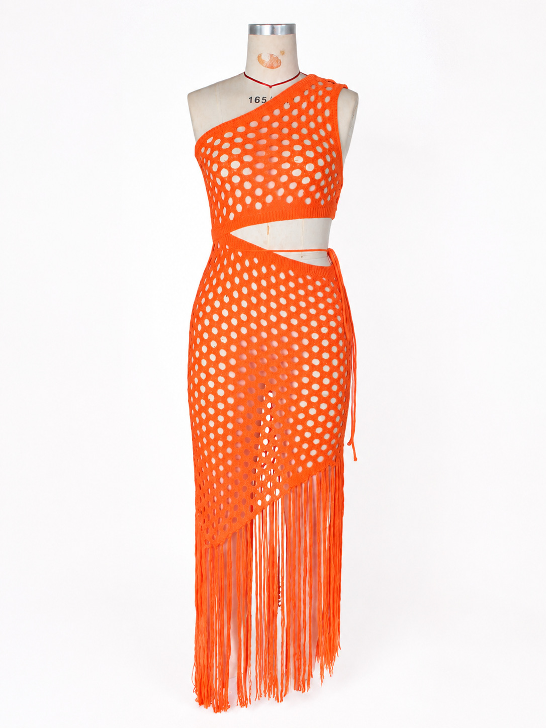 Robe d'été bohème à franges pour la plage, sexy, asymétrique, élégante, pour club, soirée, bal de promo