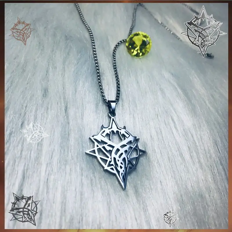 Collier Anime pour femmes, colliers le seigneur des mystères, tendance CKtalon, couleur argent, mode Couples, cadeau de fête pour filles