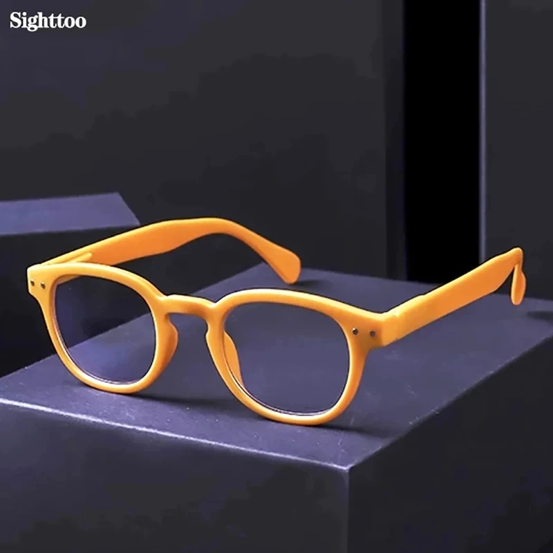 Lunettes de lecture pour hommes/femmes, monture ronde de conception de Style, lunettes de lecture de Prescription légères Spring HInge