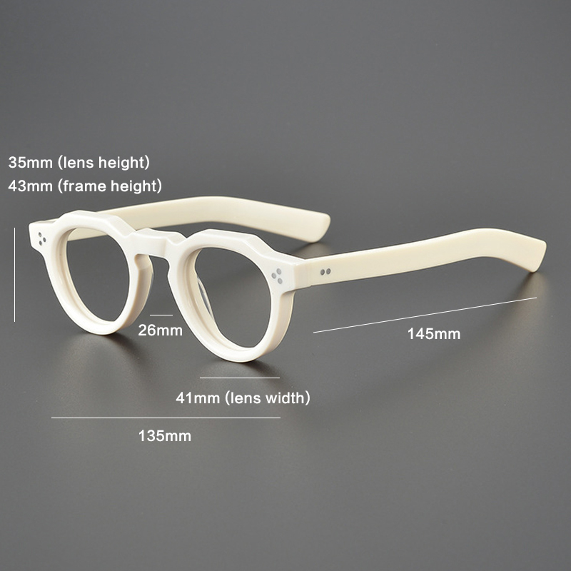 Vintage acétate lunettes cadre hommes rétro Prescription myopie lunettes cadre femmes petit visage marque de luxe lunettes de créateur