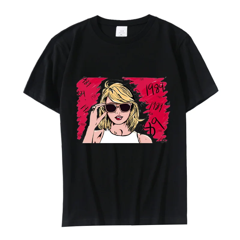 T-Shirt femme 1989 femmes vêtements coton été mode lettre imprimer hauts t-shirts Swift Fans périphérique femme Y2K Streetwear hommes