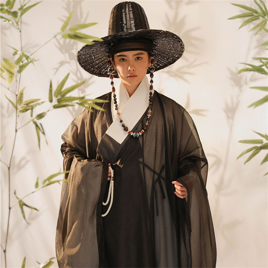 Vêtements coréens traditionnels Hanfu originaux pour hommes, costume chinois des Prairies, olympiques de la dynastie Ming, Hanbok pour la remise des diplômes, cosplay, danse
