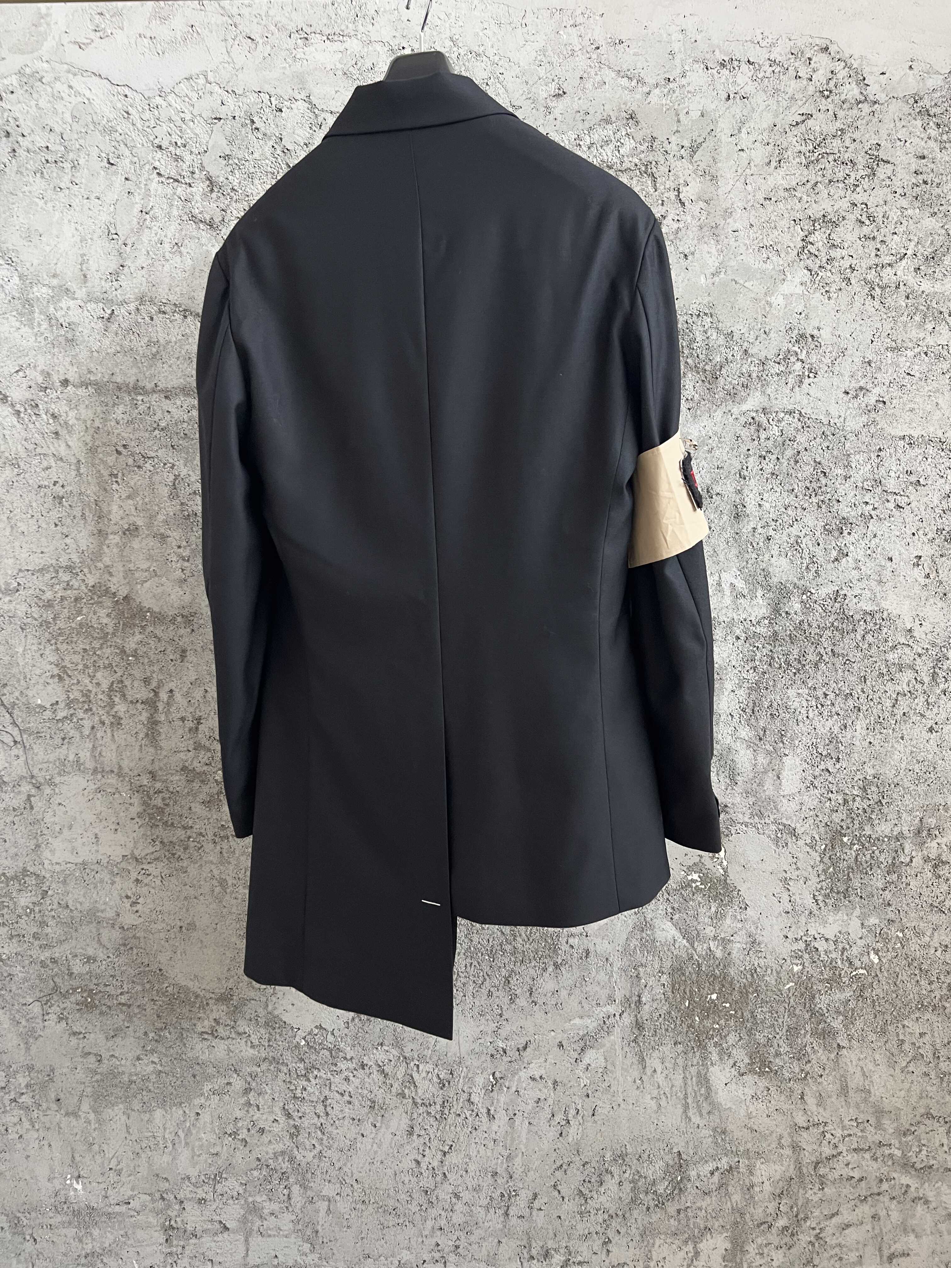 TOP-YAMAMOTO Épaulettes originales brodées, brassards, costumes, style défilé, veste en gabardine classique, high street