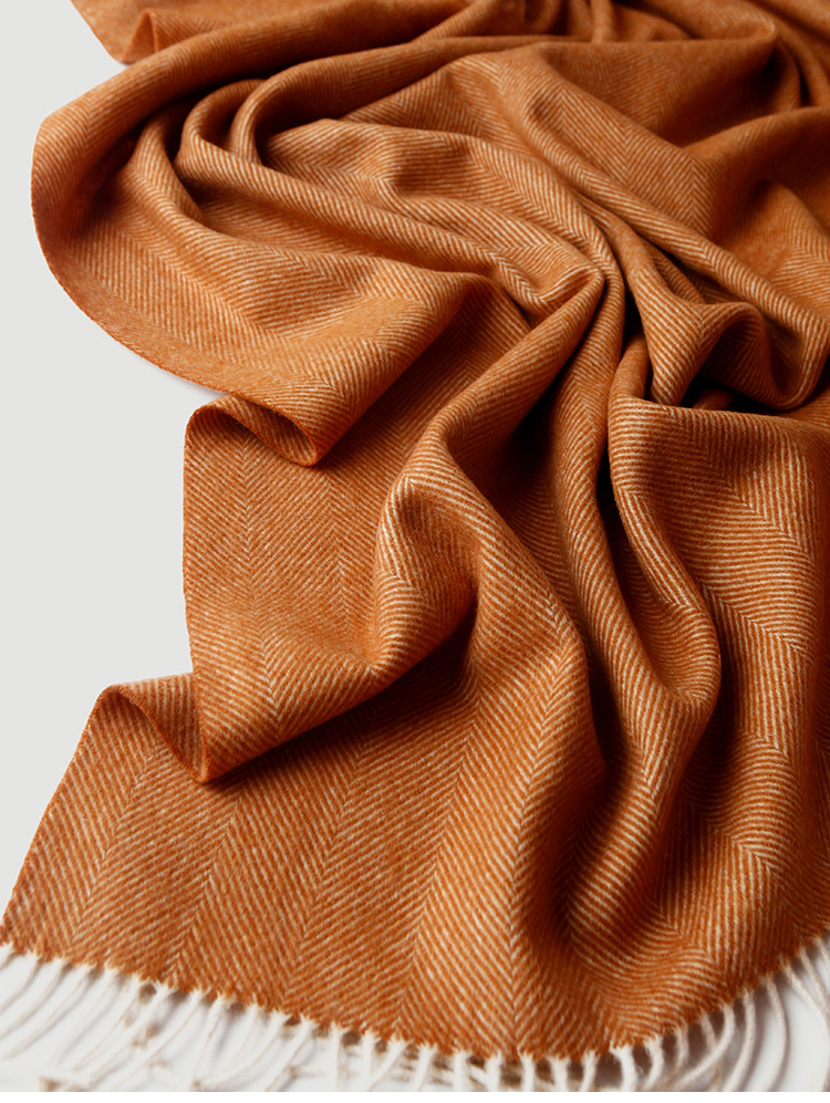 Naizaiga 10% cachemire 90% laine vert bleu clair grand châle pour femme couverture BK2