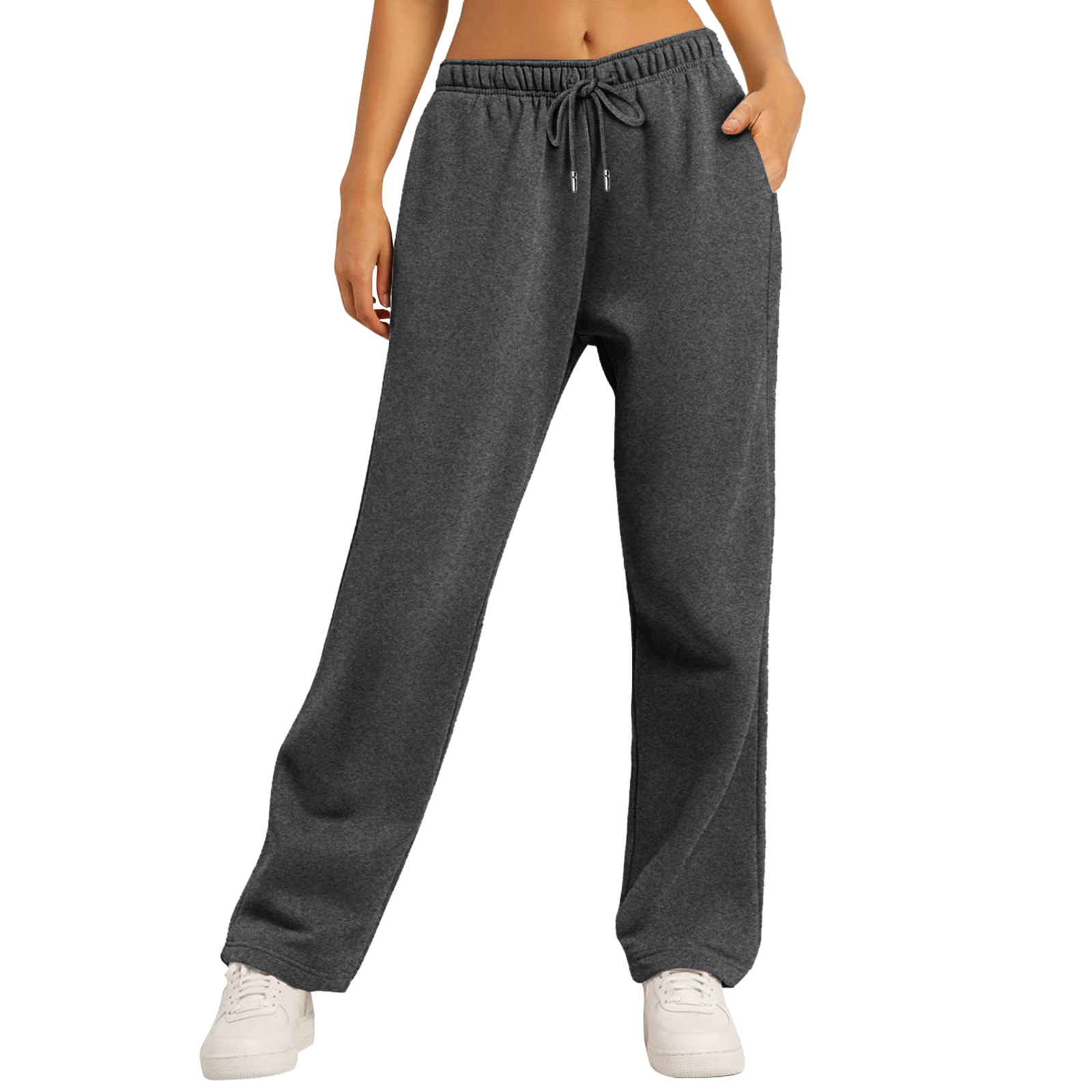 Pantalon de jogging décontracté pour femme, style urbain tendance, automne-hiver, polyvalent, pour couple, pantalon de sport