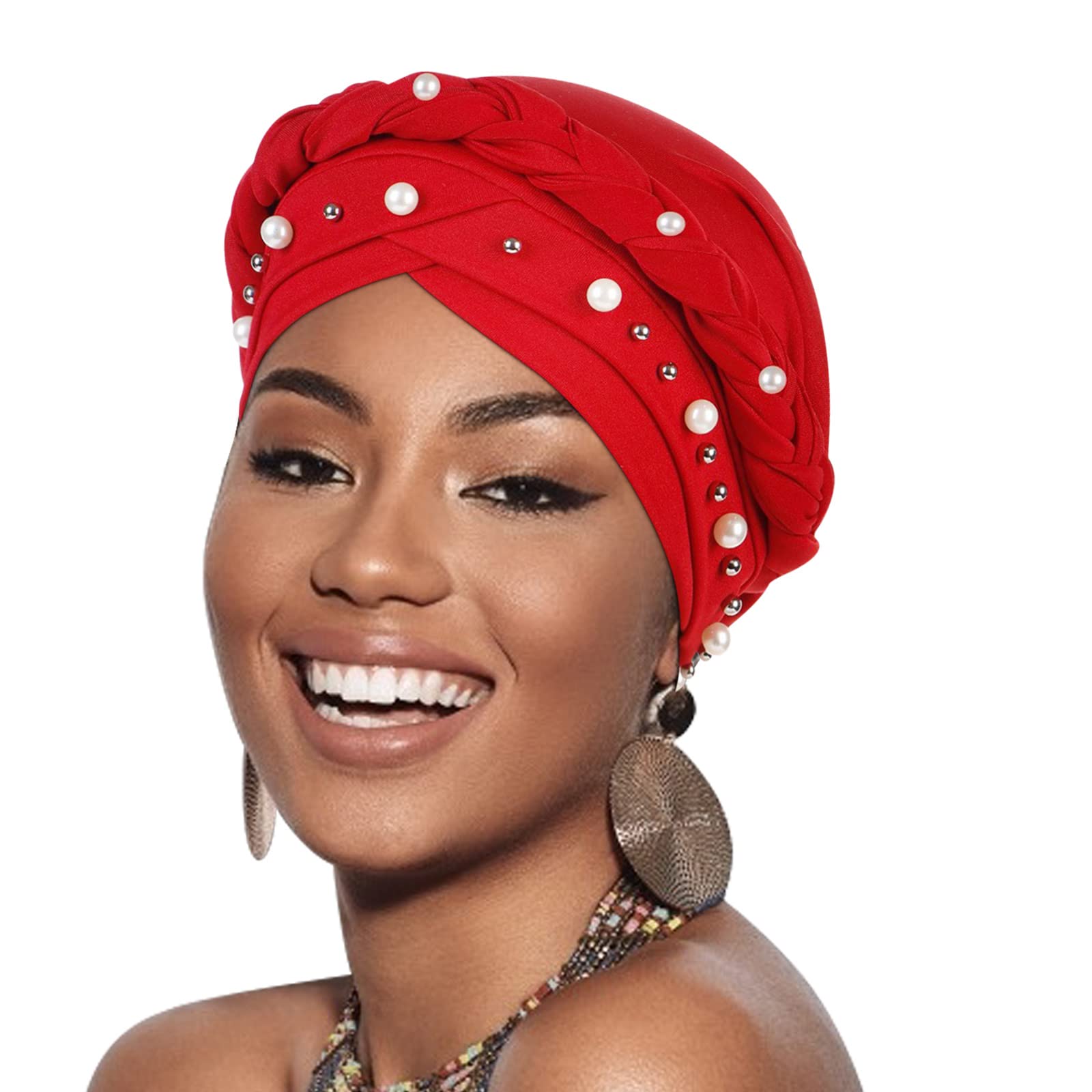 Turban Torsadé Pré-Attaché pour Femme, Hijab Africain, Bonnet, Écharpe, Cancer, Chimio, Sauna, Couvre-chef, Nouvelle Collection 2024