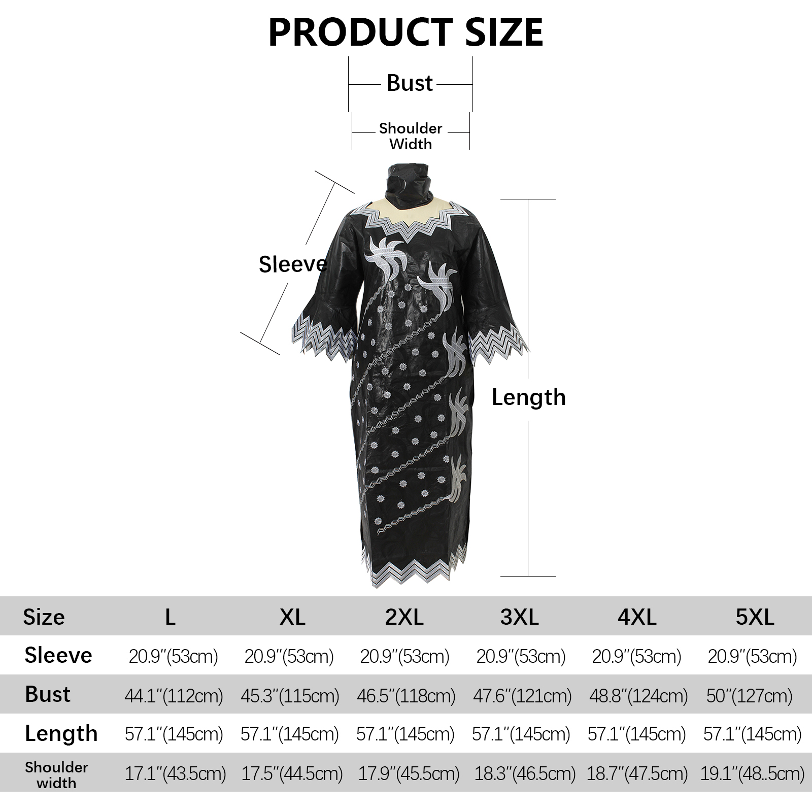 Tenue africaine pour femmes Bazin Riche broderie grande taille robe d'église de fête élégante