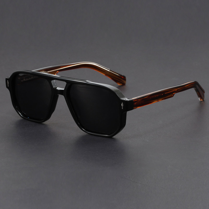 Lunettes de soleil carrées vintage style punk pour femmes et hommes, de marque de luxe, tendance, pour la conduite en extérieur, populaires