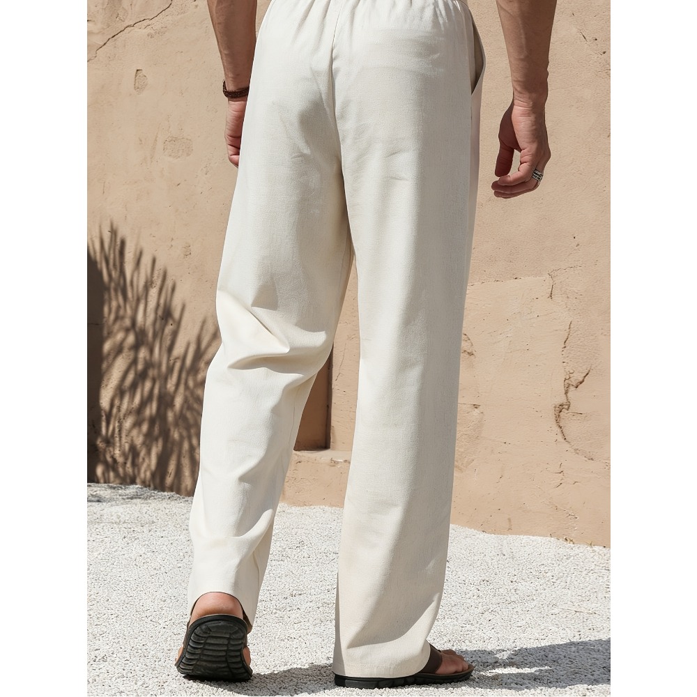 Pantalon de printemps pour homme FGKKS, marque tendance, nouveau modèle, coton respirant, pantalon droit pour homme, pantalon d'affaires, pantalon d'automne pour homme