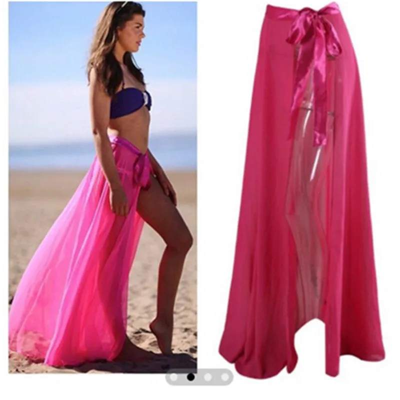 Jupes de plage, sarongs, paréos, jupes enveloppantes pour femmes, serviettes de plage d'été, couvre-maillots de bain à dos ouvert